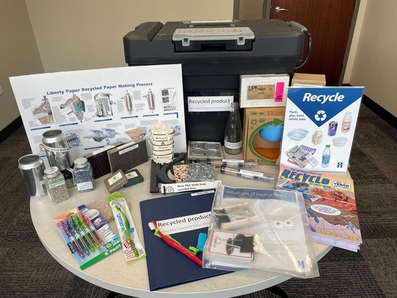 Recycled product education kit
