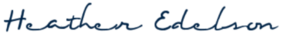 Heather Edelson's signature.