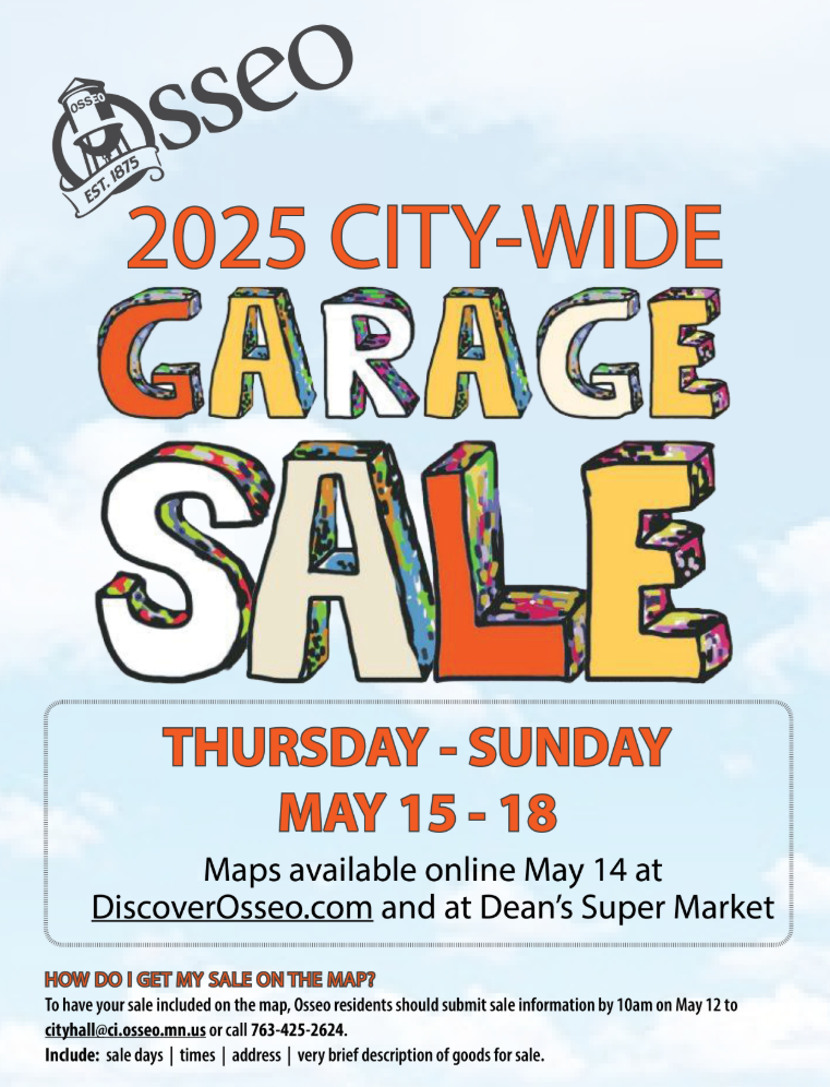 Osseo Garage Sale