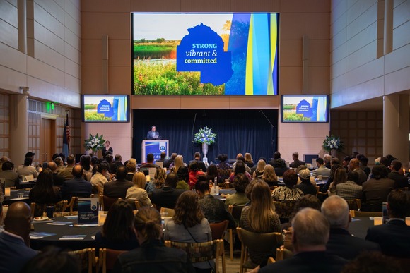 State of the County room