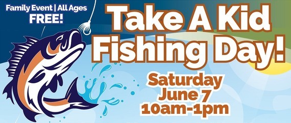 take a kid fishing day