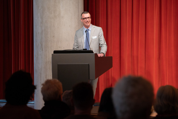 Scott Duimstra at Mary Ann Key Book Club Event