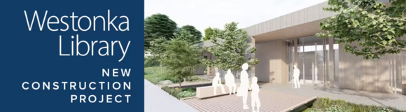 Photo depicting a rendition of the new Mound-Westonka Library.