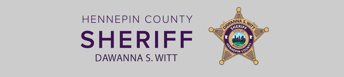 Hennepin County Sheriff Dawanna S. Witt banner