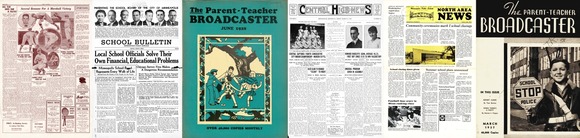Collage of school publications