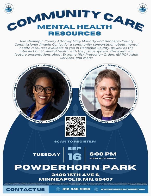 mental health flyer
