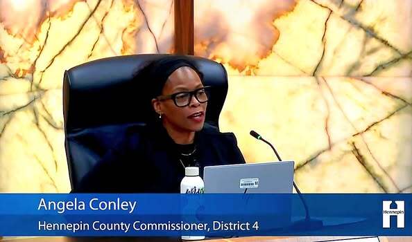 Commissioner Angela Conley speaking
