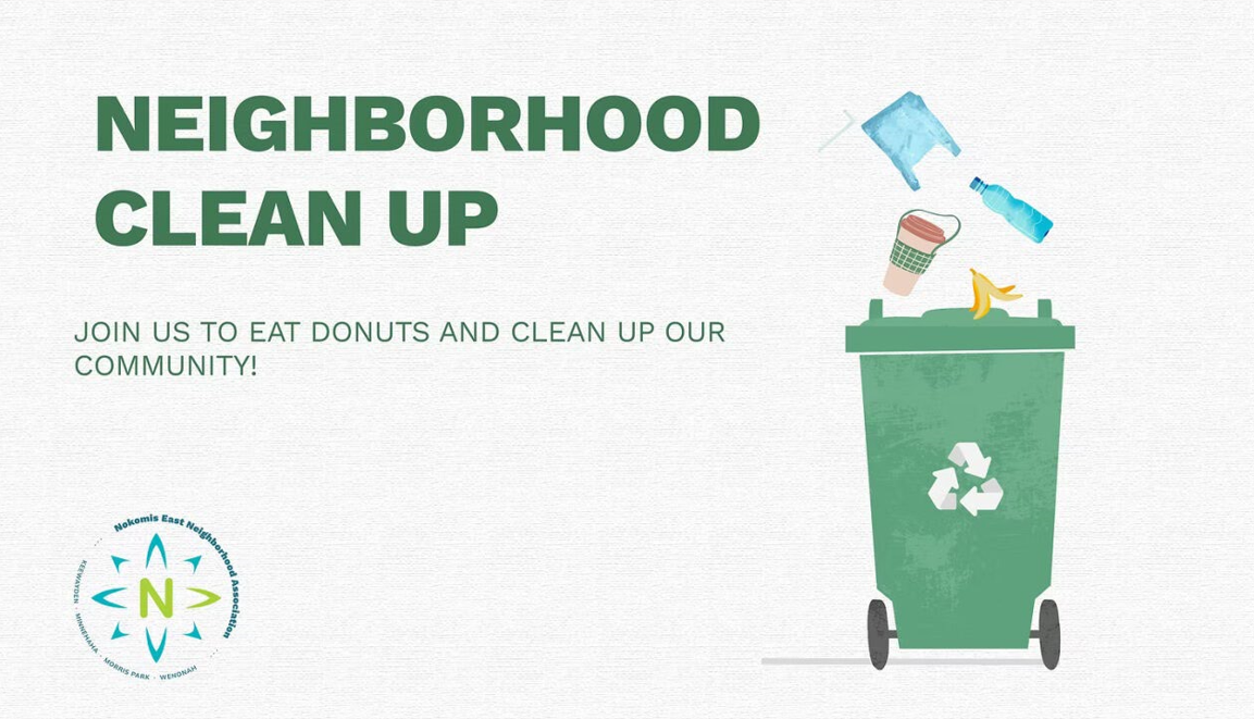 nokomis neighborhood clean up day