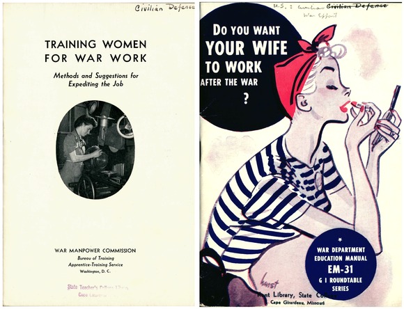 Scan of "Training Women for War Work"