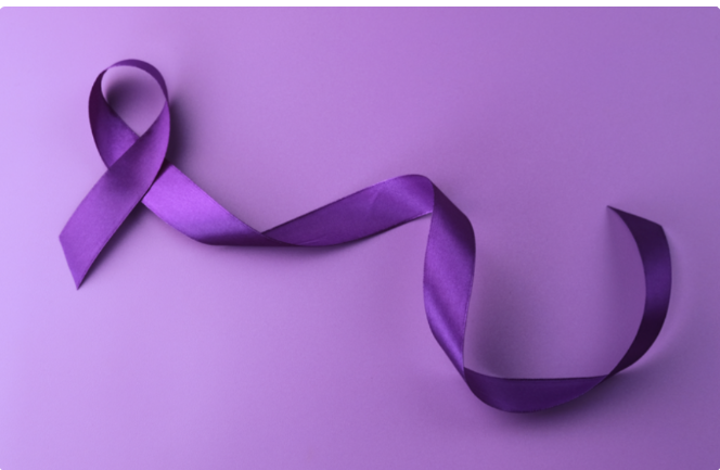 purple ribbon