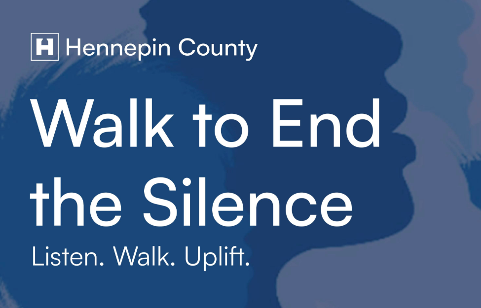 walk to end the silence flyer