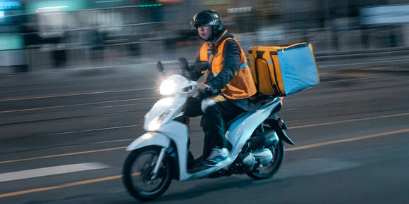 E bike delivery