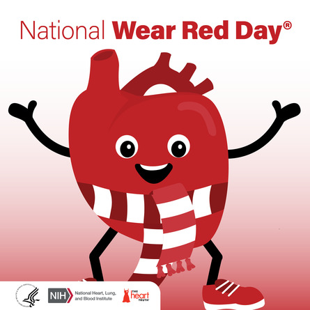 wear red