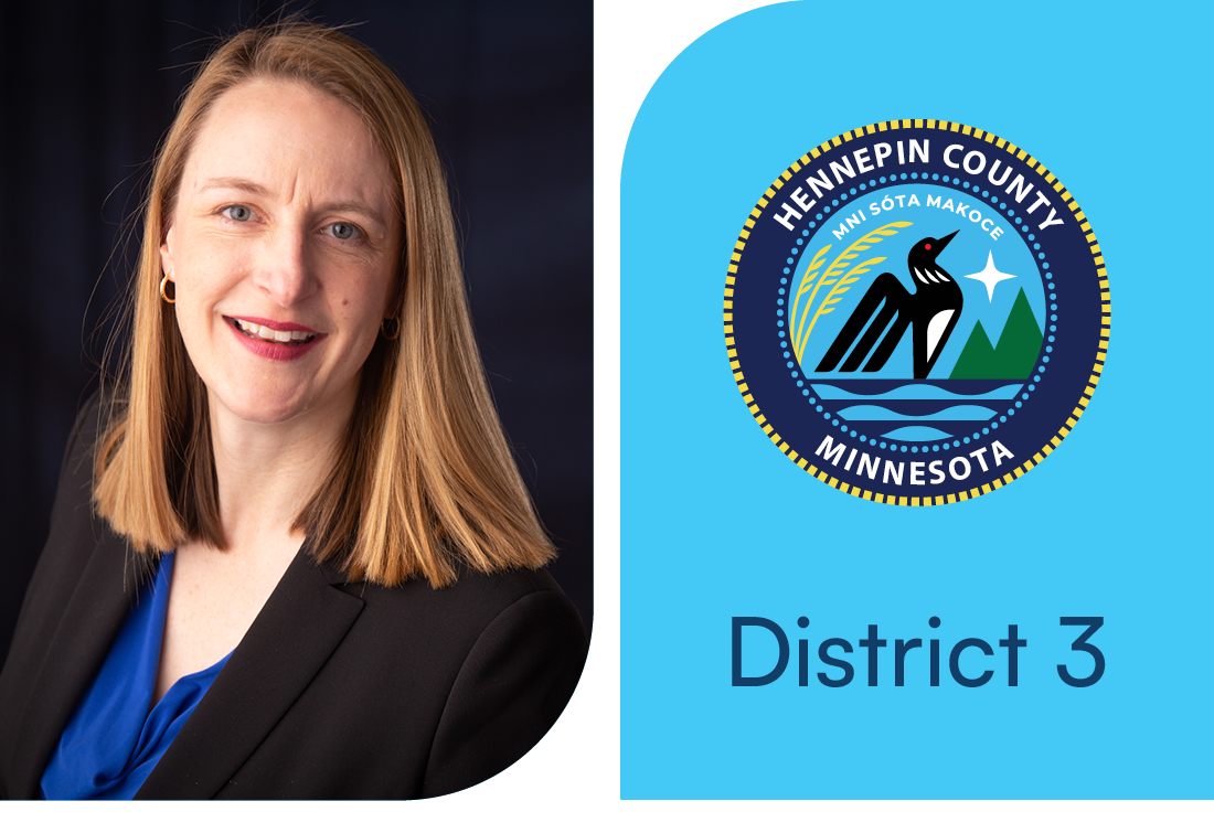 Commissioner Greene headshot and district number 3