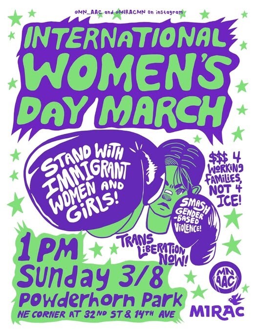 women's day march