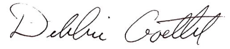 Commissioner Goettel signature