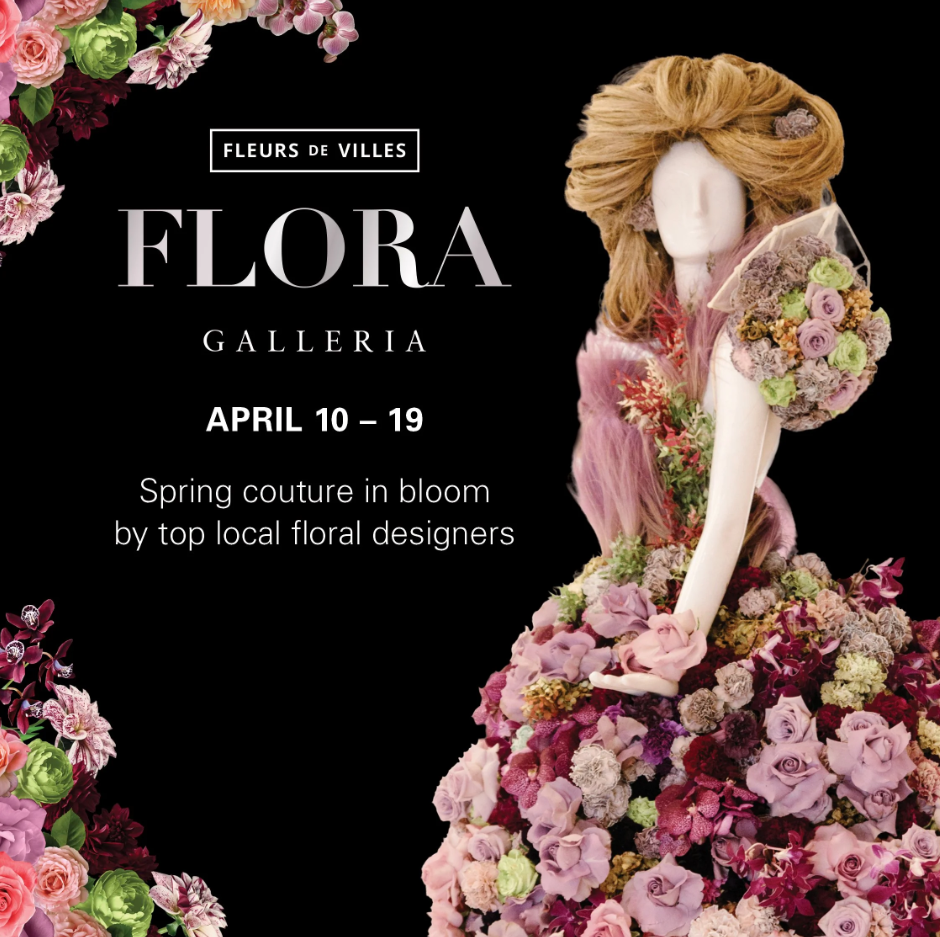 Galleria flower event
