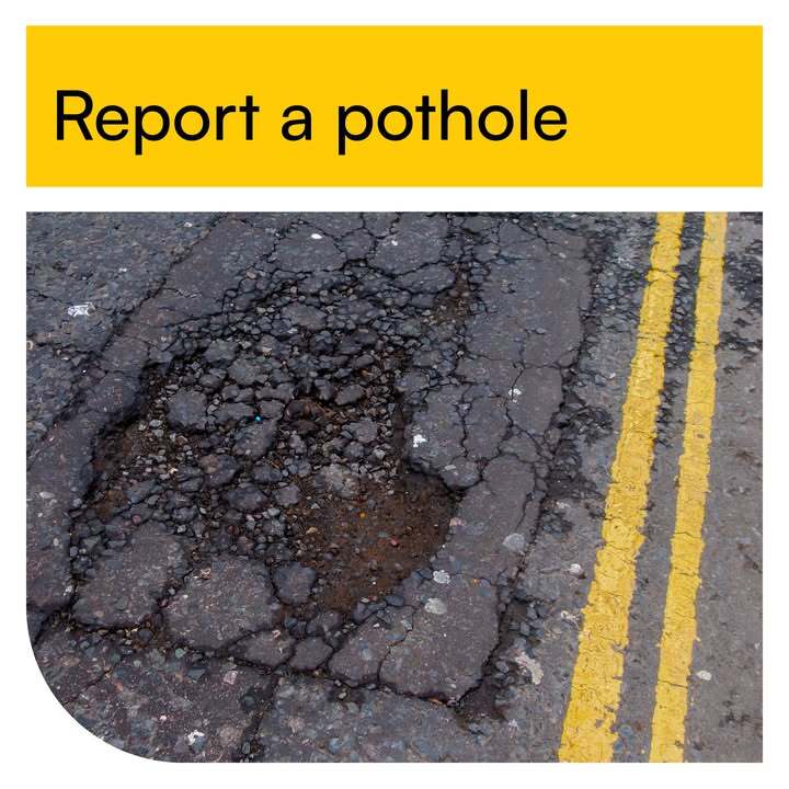 report a pothole