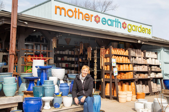 Mother Earth Gardens owner Karen O'Connor