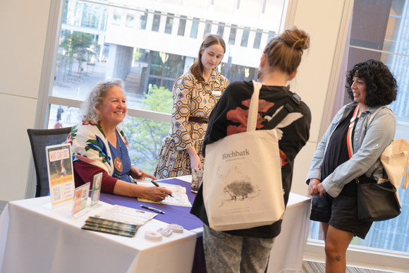 Book signing at May 2026 Mary Ann Key event
