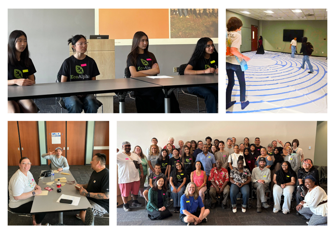 Green Partners gathering photo collage