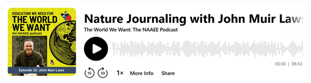 Nature Journaling podcast