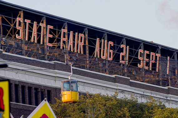 State Fair marquee on the Grandstand