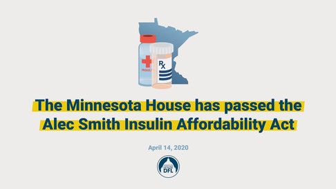 Alec Smith Insulin Act Graphics - House Passage