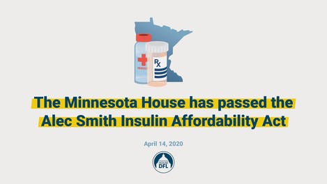 Alec Smith Insulin Act Graphics - House Passage