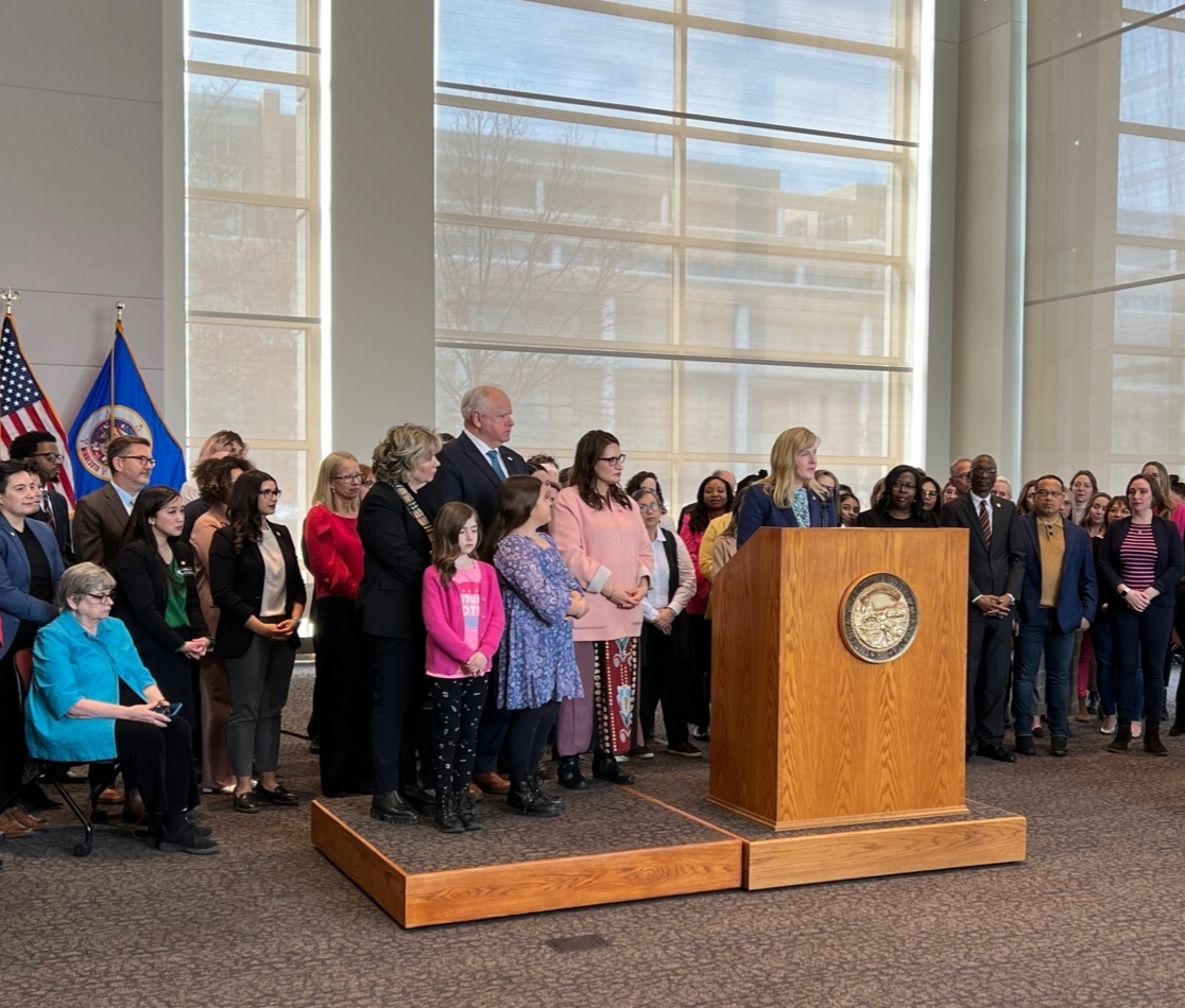 Speaking at the PRO Act bill signing