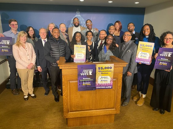 Restore the Vote group photo