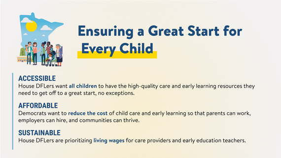 House DFL Plan for Child Care and Early Learning