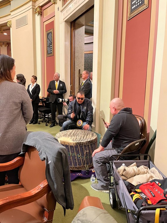 Drum Circle in the Capitol