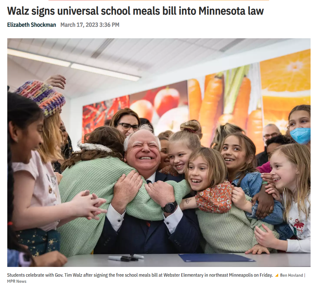 Universal school meals