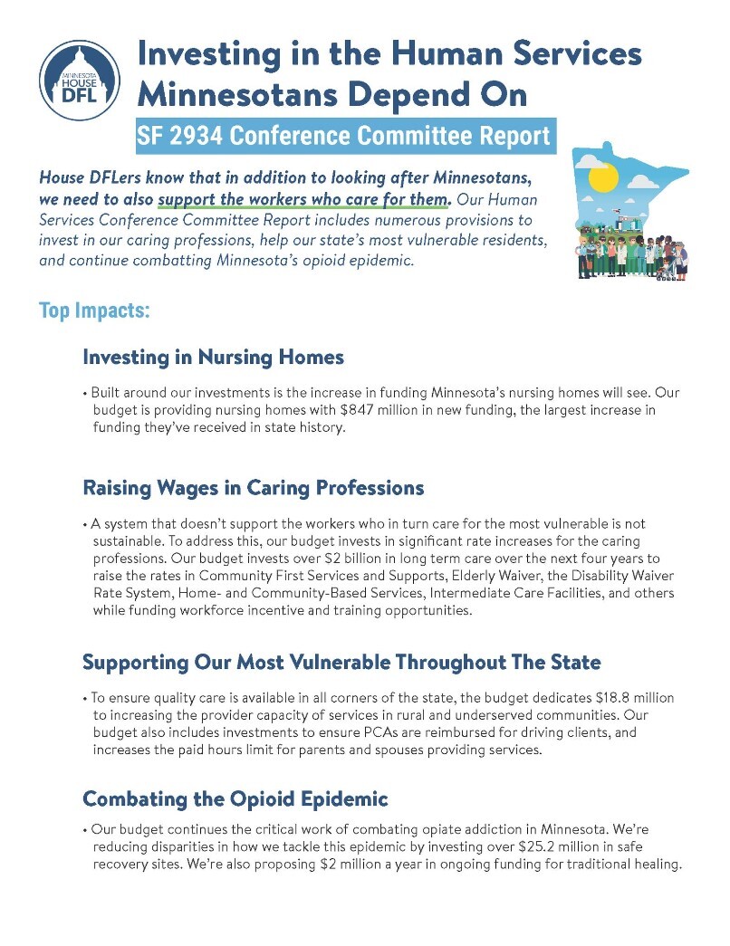 Human Services one pager