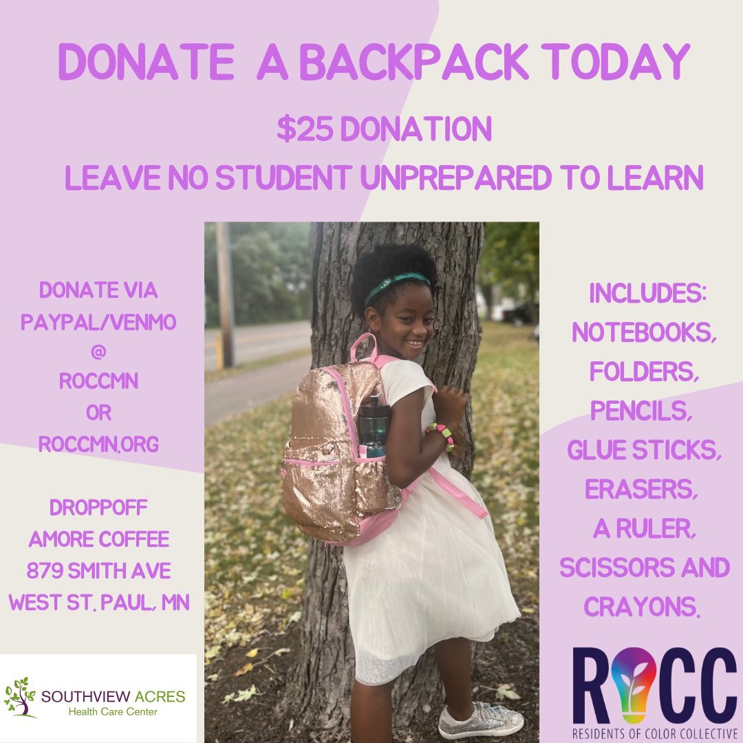 Donate a Backpack graphic