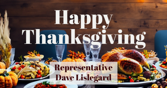 Happy Thanksgiving from Representative Dave Lislegard