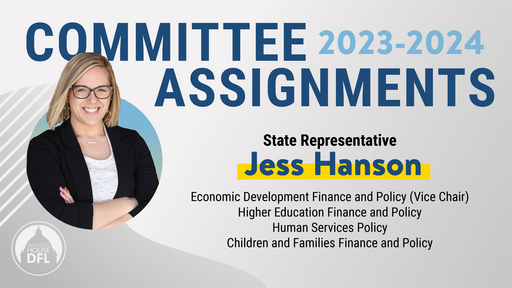 Hanson Committee Assignments
