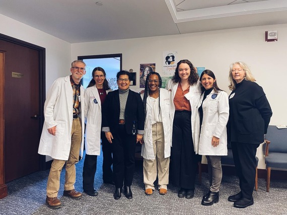 Rep. Her with MN Medical Association constituents