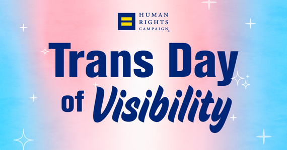 Trans Day of Visibility graphic