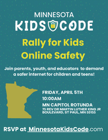 MN Kids Code Rally Flyer