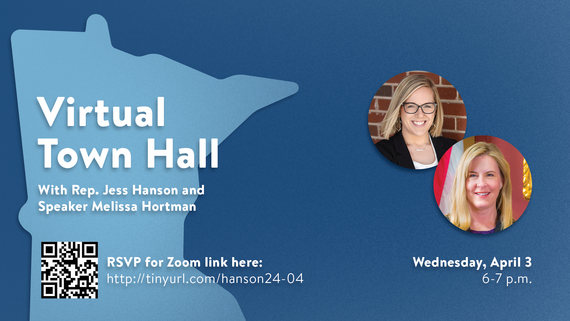 Hanson Hortman Town Hall April 3