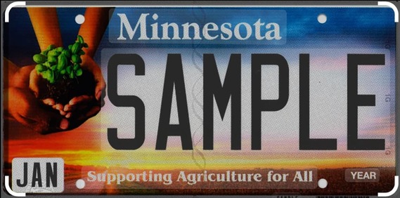 FFA License Plate