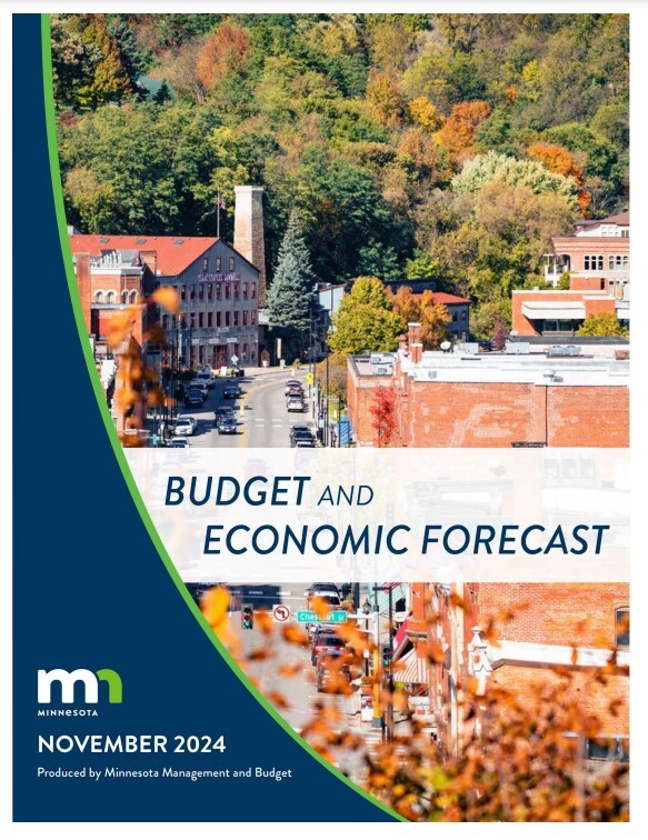 State budget forecast graphic