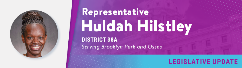 Rep. Hiltsley email update banner