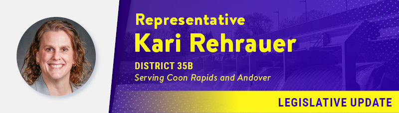 Rep. Rehrauer email banner