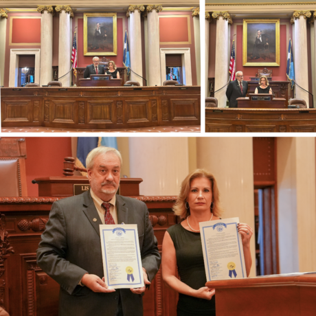 Rep. Hansen SS Edmund Fitzgerald Resolution Reading