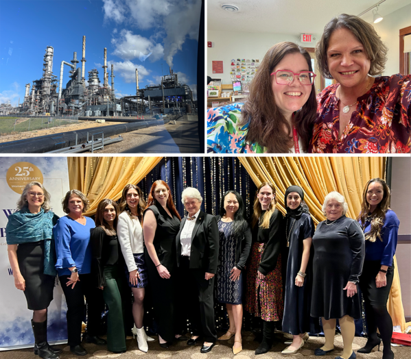 Refinery, with Perpich ED, and group gala photo