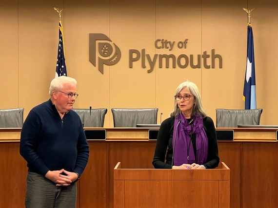 Rep. Klevorn welcomes the House Bonding Committee to Plymouth