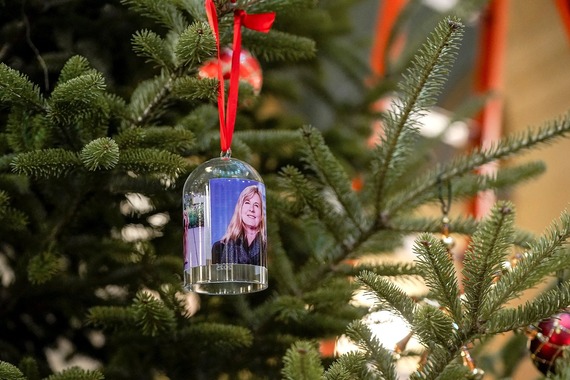 Melissa Hortman on a Christmas ornament 